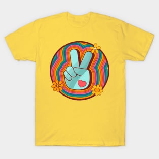 Psychedelic Peace Sign T-Shirt